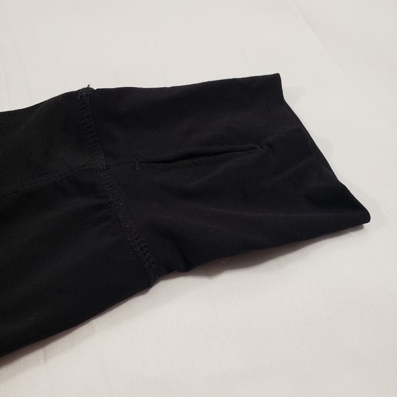 Tangerine Black Pull-Over Running Jacket Size 2X Pocket on Back - Picture 8 of 8